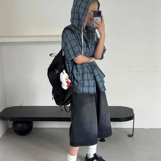 Rex Washed Denim Bermuda Pants