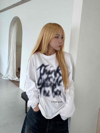 Basic Spray Lettering T-shirt