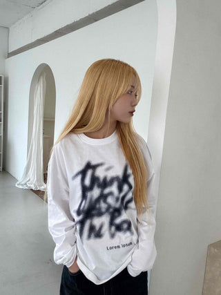 Basic Spray Lettering T-shirt