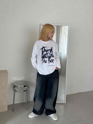 Basic Spray Lettering T-shirt