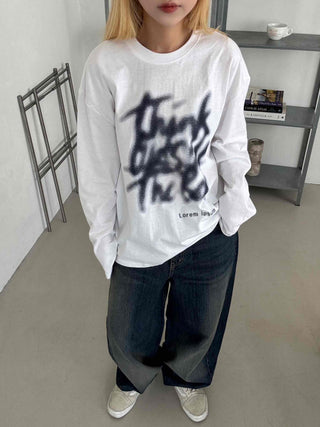 Basic Spray Lettering T-shirt