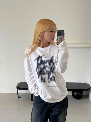 Basic Spray Lettering T-shirt