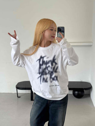 Basic Spray Lettering T-shirt