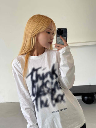 Basic Spray Lettering T-shirt