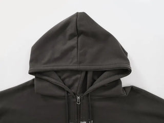 New Basic Street Two-Way Oversized Zip-Up