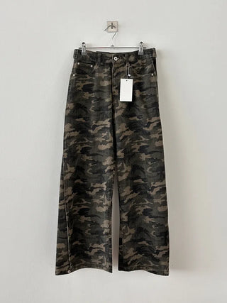 Unique Cotton Camouflage Long Pants
