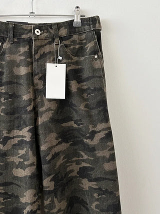 Unique Cotton Camouflage Long Pants