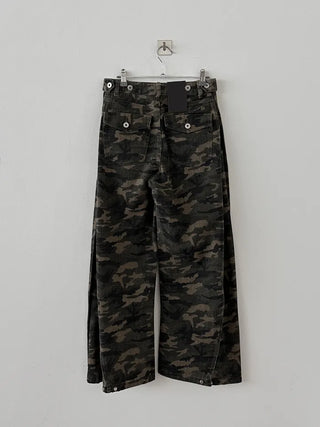 Unique Cotton Camouflage Long Pants