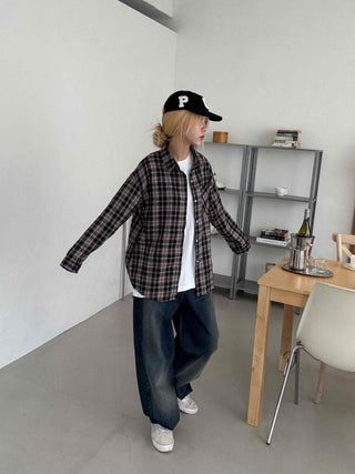 Vintage Washed Mega Wide Denim Long Pants