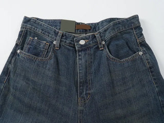 Vintage Washed Mega Wide Denim Long Pants