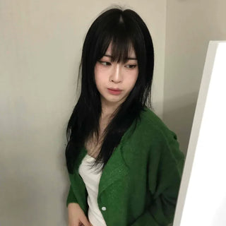 Soft Loose-Fit Knit Cardigan for Transitional Season