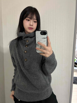 Kitsch Pocket WoolMod Turtleneck Knit