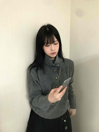 Kitsch Pocket WoolMod Turtleneck Knit
