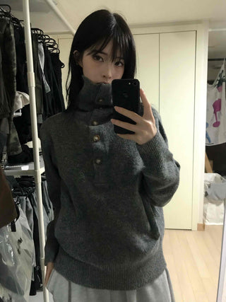 Kitsch Pocket WoolMod Turtleneck Knit