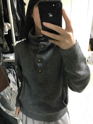 Kitsch Pocket WoolMod Turtleneck Knit