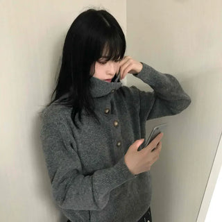 Kitsch Pocket WoolMod Turtleneck Knit