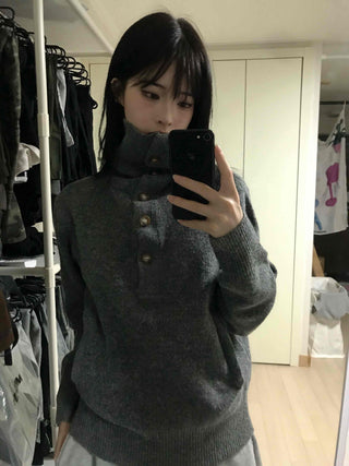 Kitsch Pocket WoolMod Turtleneck Knit