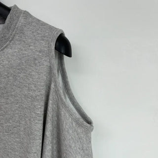 Romantic Shoulder Cutout Crop Sweatshirt
