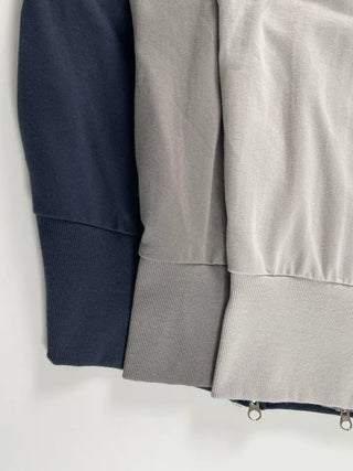 Reto Embossed Patch Loose Fit Zip-up
