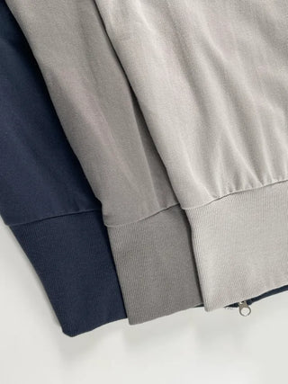 Reto Embossed Patch Loose Fit Zip-up