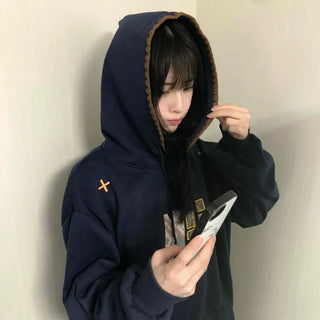 Vintage Suzuko Hippie Patch Hoodie