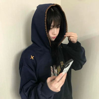 Vintage Suzuko Hippie Patch Hoodie