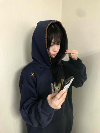 Vintage Suzuko Hippie Patch Hoodie