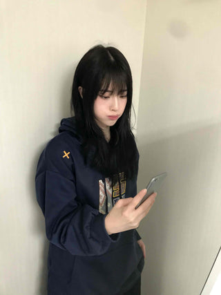 Vintage Suzuko Hippie Patch Hoodie