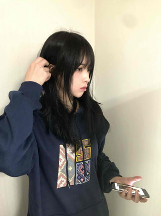 Vintage Suzuko Hippie Patch Hoodie
