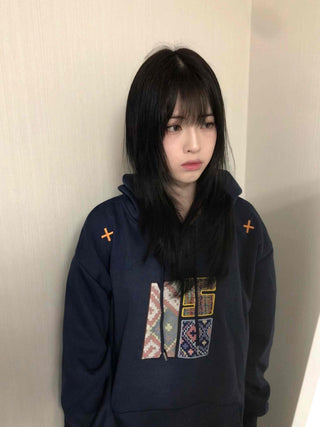 Vintage Suzuko Hippie Patch Hoodie