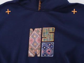 Vintage Suzuko Hippie Patch Hoodie