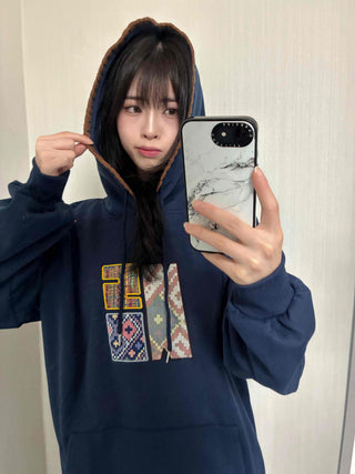 Vintage Suzuko Hippie Patch Hoodie