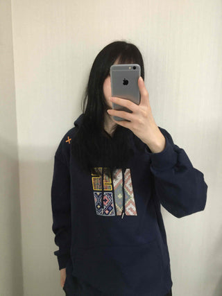 Vintage Suzuko Hippie Patch Hoodie