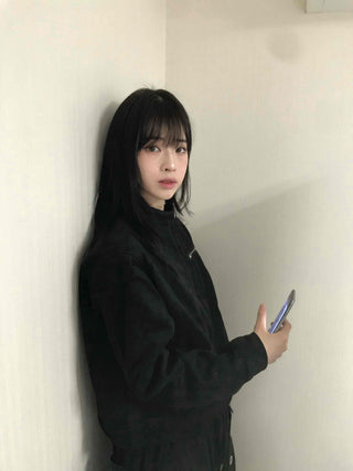 Street Suede Crop Snap Jacket