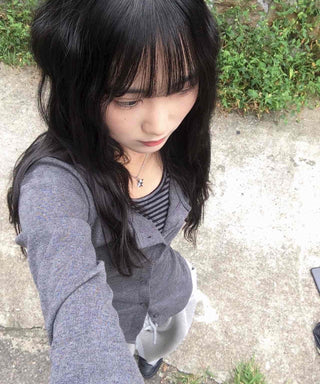 Striped Halter Neck Layered Long Sleeve T-shirt