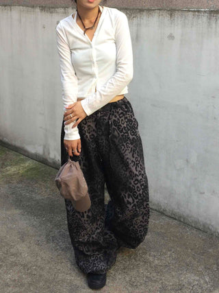 Casual Double Linen Halterneck Cardigan Set