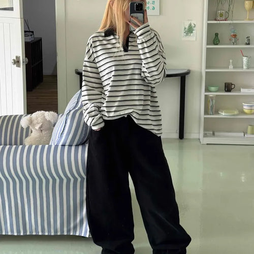Daily Cotton Wide Long Pants