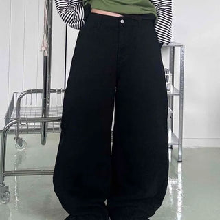 Daily Cotton Wide Long Pants