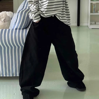 Daily Cotton Wide Long Pants