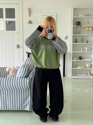 Daily Cotton Wide Long Pants