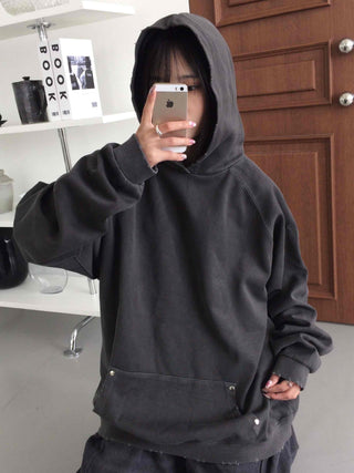 Dirty Basic Unisex Plain Hoodie