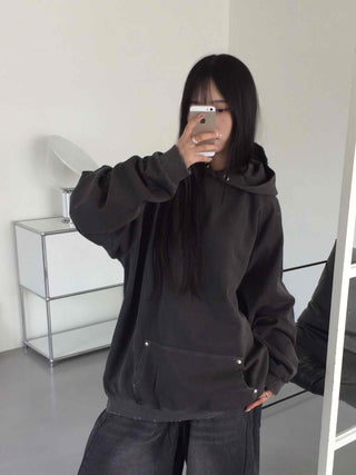 Dirty Basic Unisex Plain Hoodie