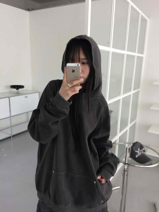 Dirty Basic Unisex Plain Hoodie