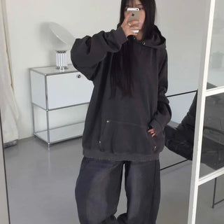 Dirty Basic Unisex Plain Hoodie