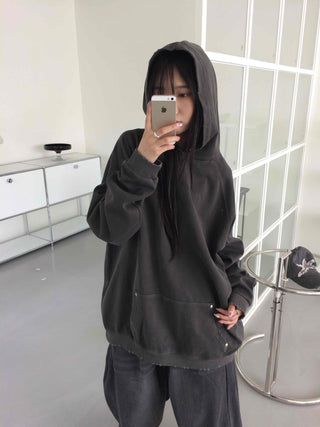 Dirty Basic Unisex Plain Hoodie