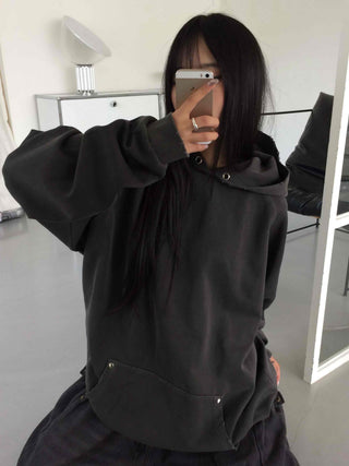 Dirty Basic Unisex Plain Hoodie