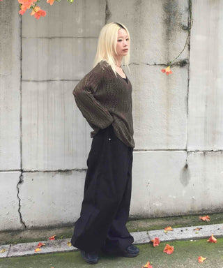 Comfort Plain Wide Long Pants