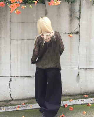 Comfort Plain Wide Long Pants