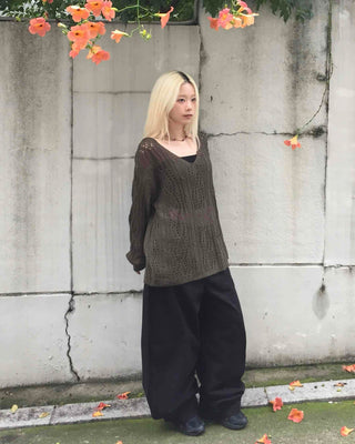 Comfort Plain Wide Long Pants