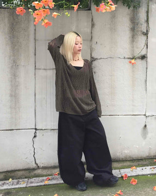 Comfort Plain Wide Long Pants